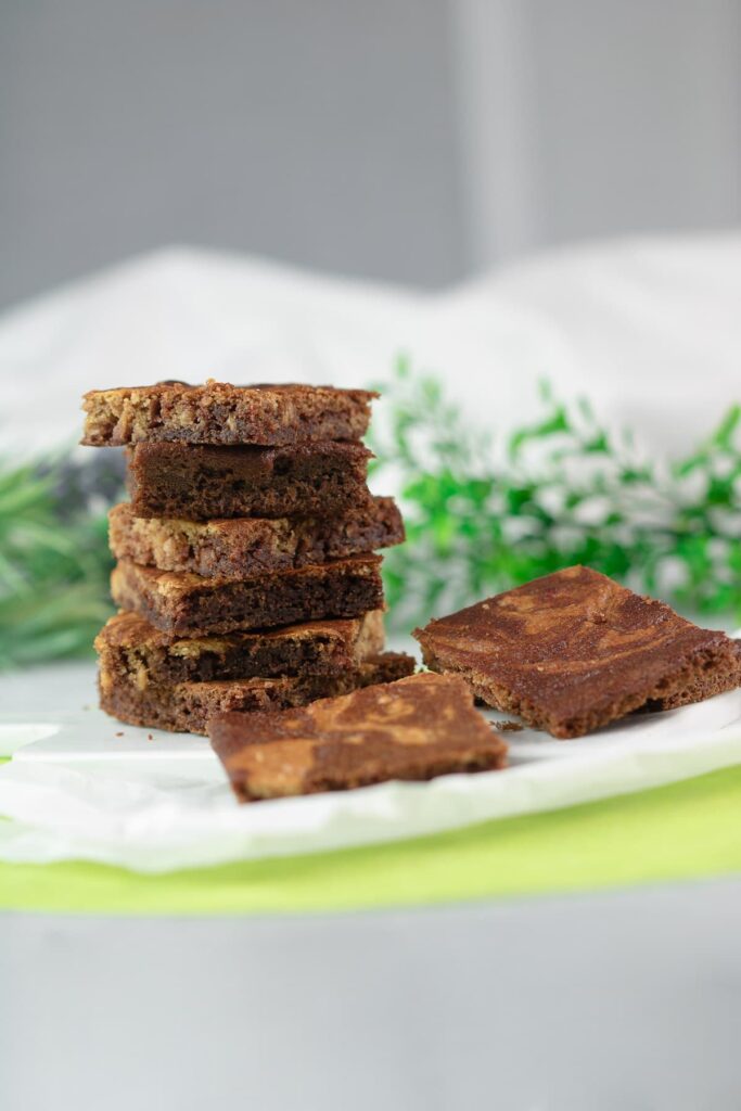 erdnussbrownies