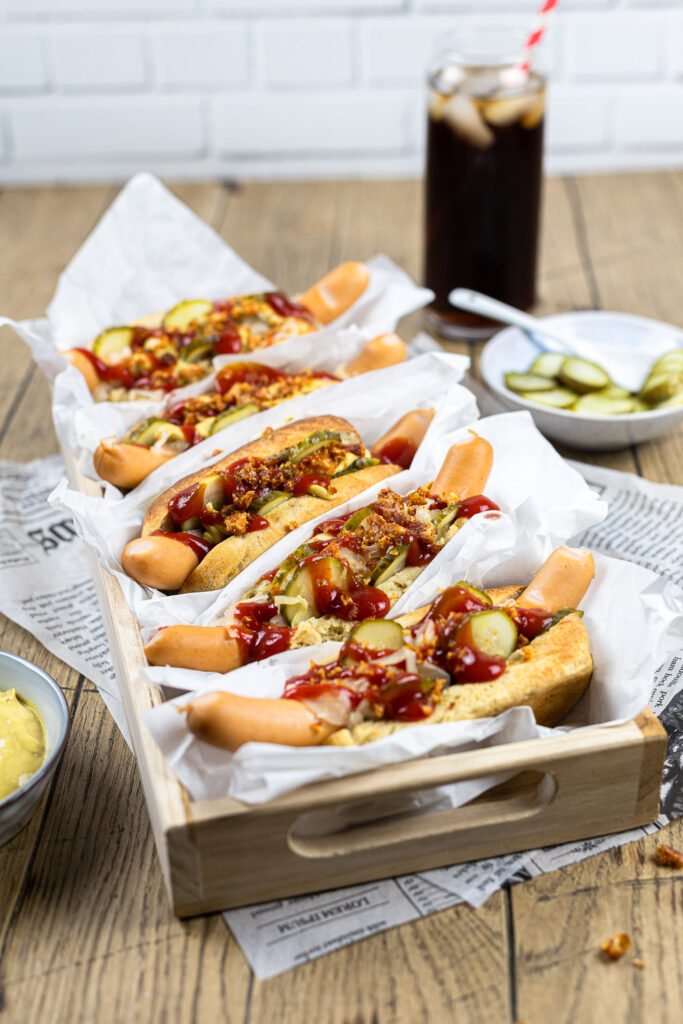 Kohlenhydratarme Hot Dogs