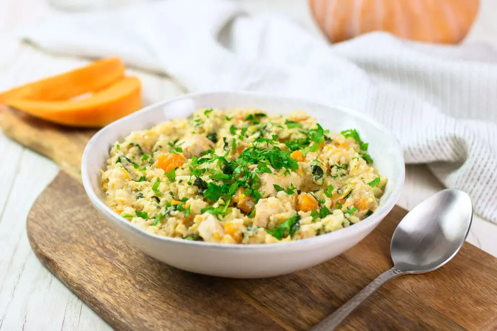Low Carb Kürbis-Rezepte - Kürbisrisotto