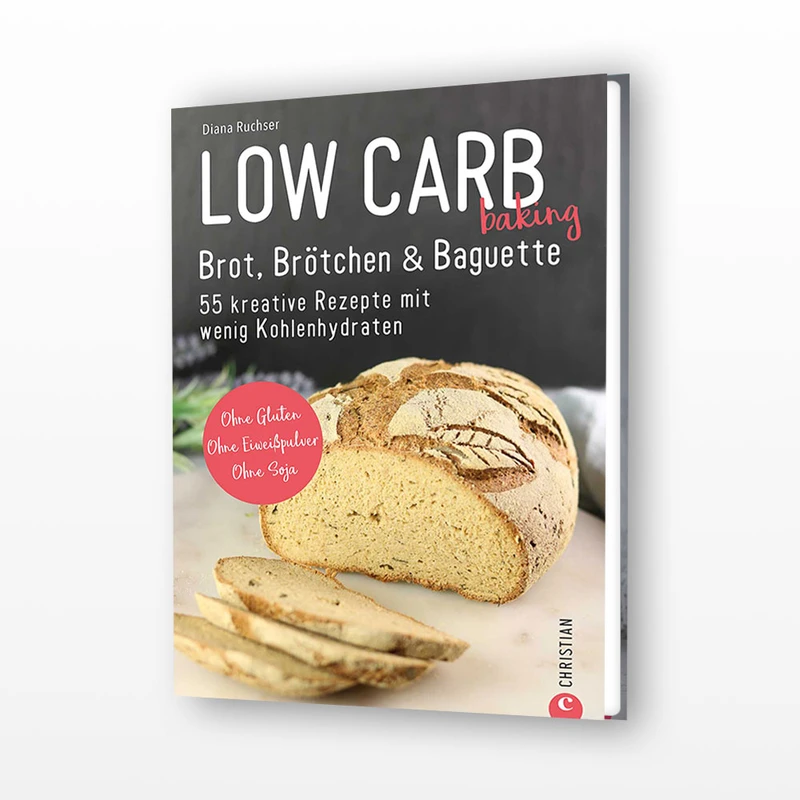 Brotbackbuch Cover Low Carb